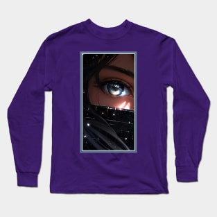 Anime Girl Eye | Quality Anime Artwork | Anime Aesthetic | Manga Anime Art Long Sleeve T-Shirt